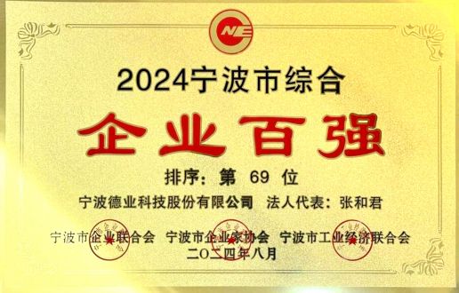 2024年度寧波市綜合企業百強